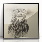 Framed wall art collection featuring a striking design of various birds of prey, showcased in a black frame with acrylic front, perfect for wildlife enthusiasts.