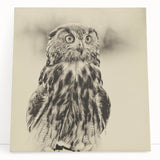 Stretched canvas wall art featuring a vibrant collection of birds in flight, showcasing intricate designs and bright colors, perfect for modern home decor.