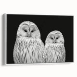Framed wall art showcasing a vibrant birds of prey design, featuring rich colors and intricate details, set against a clean white background for a modern aesthetic. This stunning piece enhances any interior decor with its eye-catching visual appeal.