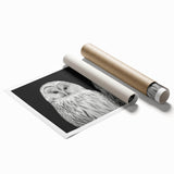 Vibrant rolled print featuring a collection of birds in flight, showcasing intricate details and vivid colors, perfect for adding a natural touch to home decor.