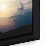 Framed canvas wall art showcasing a close-up of a colorful chicken design, perfect for adding a whimsical touch to home decor. Ideal for animal lovers and art enthusiasts.