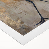 Elegant rolled canvas showcasing a vibrant crane design, featuring intricate details and bold colors, perfect for enhancing modern home decor.