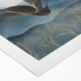 Elegant rolled canvas showcasing a vibrant crane design in a contemporary style, perfect for home decor. The artwork features intricate details and rich colors, emphasizing the beauty of nature. Ideal for bird lovers and art enthusiasts, this piece adds a unique touch to any living space.