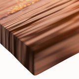 Close-up of a vibrant flamingo wall art design on stretched canvas, showcasing intricate details and rich colors, perfect for tropical-themed decor or modern interiors.