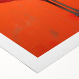 Flamingo-themed rolled canvas wall art showcases vibrant pink flamingos against a tropical backdrop, perfect for adding a chic touch to any modern decor.