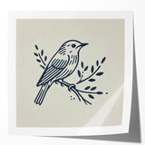 Colorful collection of garden birds wall art designs displayed in a mockup, showcasing glossy finishes and vibrant details, ideal for home decor enthusiasts.