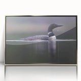 Framed wall art collection showcasing a heron and egret design in elegant silver accents, perfect for enhancing modern decor with a nature-inspired touch.
