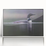 Framed wall art collection showcasing elegant heron and egret designs in a modern acrylic frame, featuring a white background that enhances the vibrant colors. Perfect for nature lovers and home decor enthusiasts.