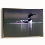 Elegant framed wall art showcasing a heron and egret design in gold tones, perfect for adding a touch of nature-inspired decor to your home.