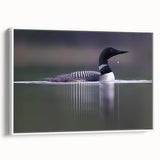 Framed wall art collection featuring elegant heron and egret designs on textured canvas, showcasing white and natural tones in a stylish side view, perfect for home decor.