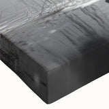 Close-up of a vibrant wall art piece featuring a heron and egret design on stretched canvas, showcasing intricate details and colors perfect for home decor.