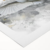 Elegant rolled canvas showcasing a serene heron and egret design, perfect for nature-inspired decor. This high-quality wall art adds a touch of tranquility to any space.