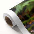 Heron and egret wall art design on rolled canvas, showcasing vibrant colors and intricate details, perfect for home decor enthusiasts seeking nature-inspired aesthetics.