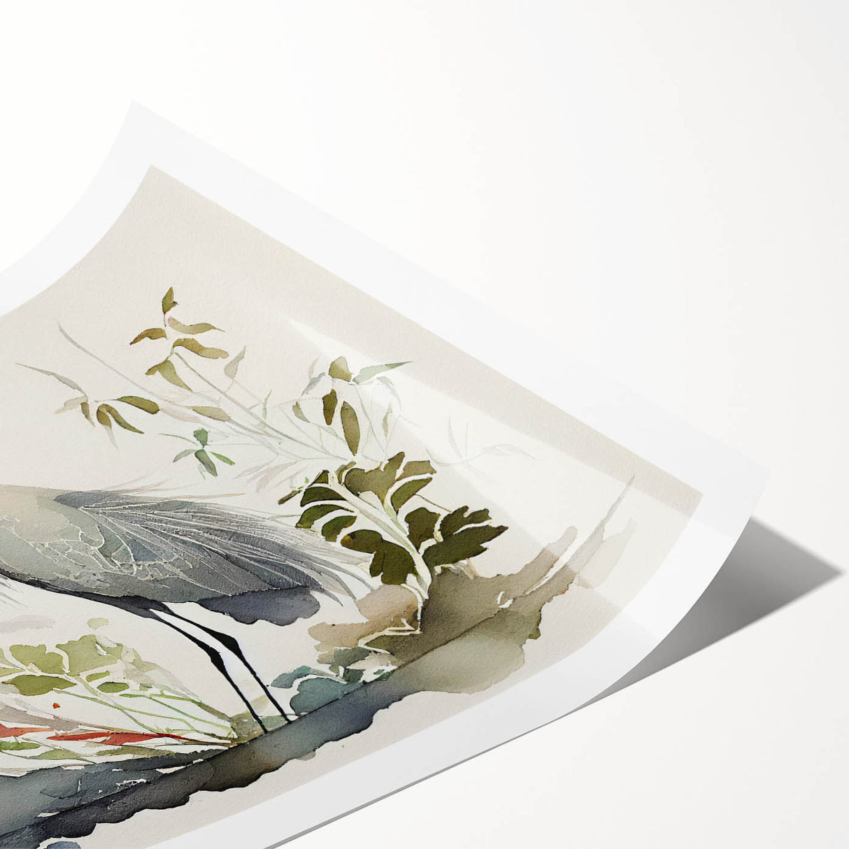 Elegant heron and egret wall art design showcasing vibrant colors and intricate details, perfect for enhancing home decor. Ideal for nature enthusiasts and art lovers.