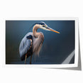 Elegant wall art collection showcasing a heron and egret design, featuring vibrant colors and intricate details, perfect for nature lovers and home decor enthusiasts.