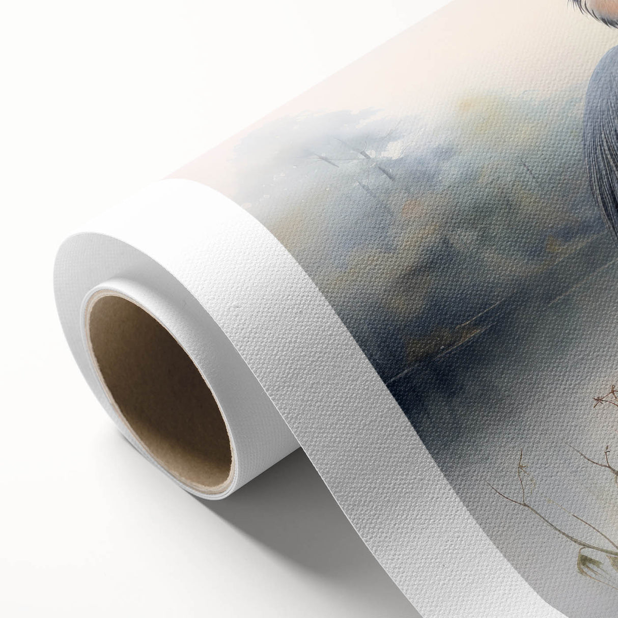 Rolled canvas wall art collection showcasing elegant heron and egret designs, featuring vibrant colors and intricate details, perfect for nature-inspired decor.