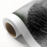 Colorful rolled canvas showcasing a vibrant parrot design, perfect for tropical-themed decor, packaged securely in a protective cardboard tube for safe delivery. Ideal for bird lovers and art enthusiasts alike.