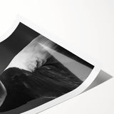 Colorful puffin wall art design on a rolled print, showcasing vibrant details and textures, ideal for enhancing modern home decor. Perfect for bird lovers.