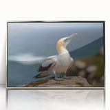 Framed wall art collection featuring a stylish design of sea birds in a silver-acrylic finish, perfect for coastal-themed decor and enhancing interior aesthetics.