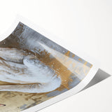 Elegant swan wall art print featuring soft pastel colors and intricate details, perfect for adding a touch of sophistication to any decor. Ideal for nature lovers and art enthusiasts.