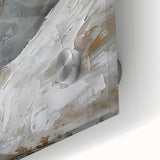 Close-up of a stunning acrylic wall art piece showcasing a graceful swan design in vibrant colors, perfect for home decor enthusiasts seeking unique and elegant accents.