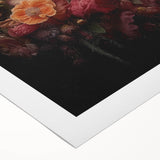 Tropical birds wall art collection on rolled canvas, showcasing vibrant colors and intricate details of exotic birds in a lush jungle setting, perfect for home decor.