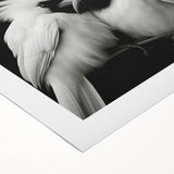 Vibrant rolled canvas showcasing a tropical bird design with lush colors and intricate details, ideal for enhancing home decor and bringing a lively atmosphere.