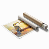 Tropical birds wall art print showcasing vibrant colors and intricate designs, rolled and ready for framing, perfect for brightening any space. Ideal for nature lovers and home decor enthusiasts.