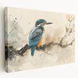 Tropical bird wall art collection showcasing vibrant colors and intricate designs on stretched canvas, ideal for adding a touch of nature to home decor.