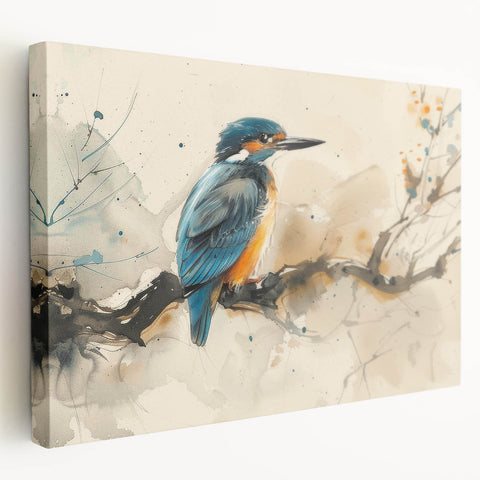 Tropical bird wall art collection showcasing vibrant colors and intricate designs on stretched canvas, ideal for adding a touch of nature to home decor.