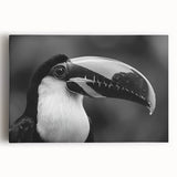 Vibrant tropical birds wall art collection on stretched canvas, showcasing vivid colors and intricate details, perfect for adding a lively touch to home decor.