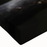 Close-up of a vibrant tropical birds wall art design on stretched canvas, showcasing detailed colors and textures, perfect for adding a lively touch to home decor.