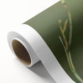 Vibrant rolled canvas wall art showcasing a tropical bird design with lush green foliage, perfect for brightening any living space or gallery.