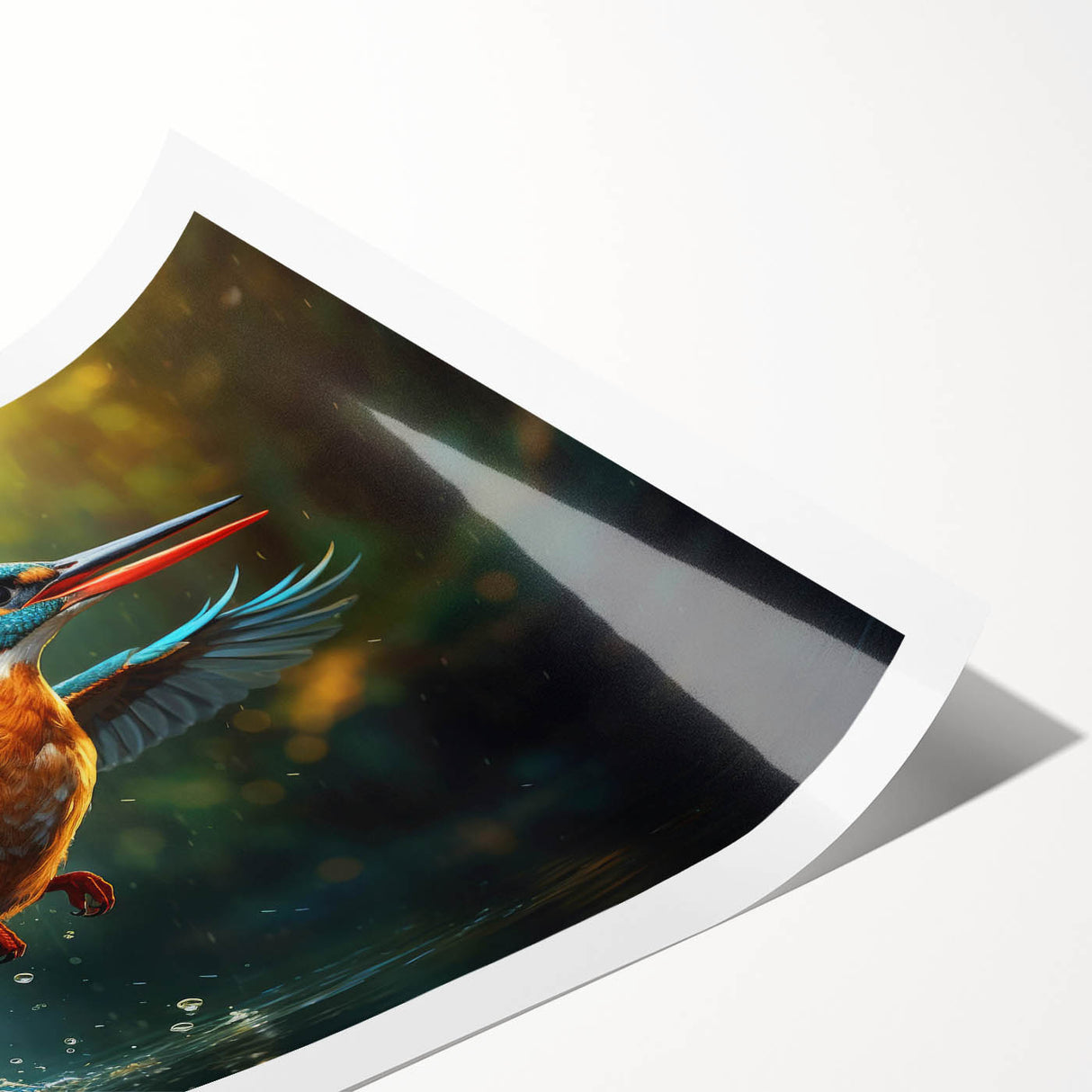 Tropical birds wall art collection featuring vibrant colors and intricate designs, rolled and ready for display, perfect for enhancing any living space decor.
