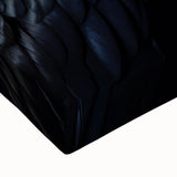 Vibrant close-up of a tropical birds wall art design on stretched canvas, showcasing rich colors and intricate details, perfect for enhancing any home décor.