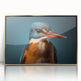 Framed tropical birds wall art collection with vibrant colors and elegant gold accents, showcasing a lively and exotic design, perfect for enhancing any interior decor.