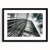 Extra large abstract art print in black and white, textured style on framed canvas, ideal for living room decor.