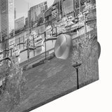 Timeless Baltimore Skyline Art - Black and White Cityscape Decor