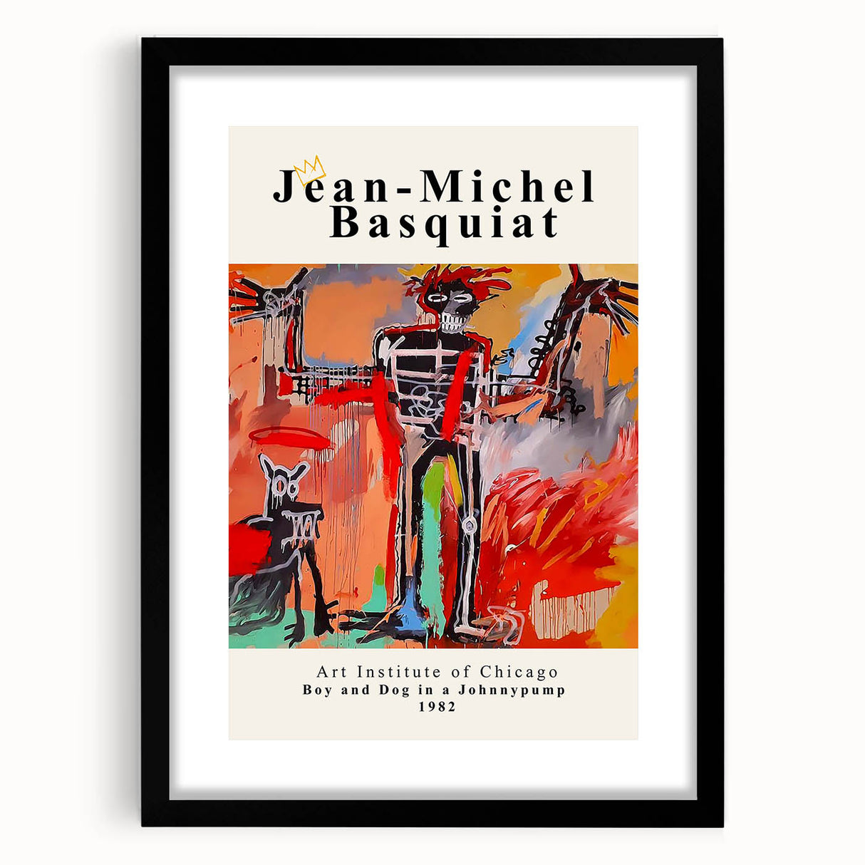 Extra large abstract art print featuring textured, colorful patterns on a black framed canvas, ideal for living room decor.