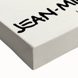 Large art black and white landscape painting on stretched canvas, ideal for bedroom wall decor.