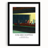 Extra large abstract art print with vibrant, colorful textures on a black framed canvas, ideal for living room decor.