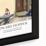 Extra large black wall art featuring a textured, colorful abstract design on a framed canvas, ideal for living room decor.