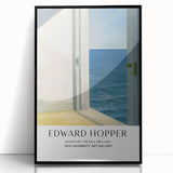 Large abstract wall art featuring mid-century modernist design in muted tones on a framed acrylic print.