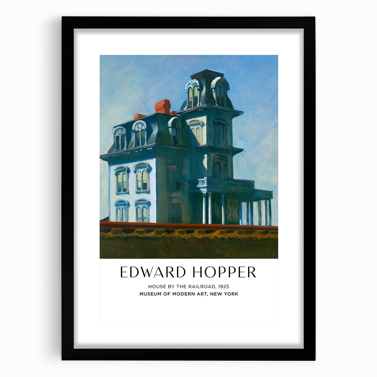 Extra large abstract art print featuring textured, colorful art in a black frame, ideal for living room decor.