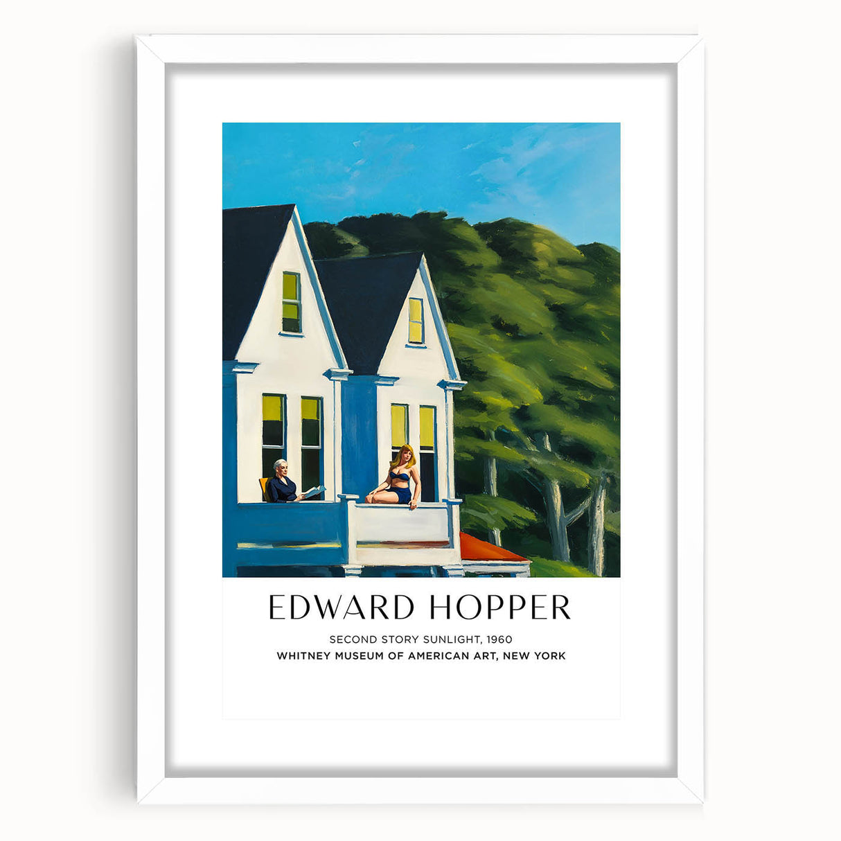 Abstract art print featuring soft pastel hues on a framed white mat, ideal for bedroom or dining room decor.