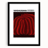 Extra large abstract art print featuring colorful, textured patterns on a black framed canvas, ideal for living room decor.