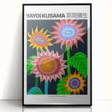 Large abstract wall art in black and white, featuring mid-century modernist patterns on a framed acrylic.