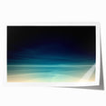 Dynamic Motion Abstract Wall Art – Modern Blue & Cream Landscape