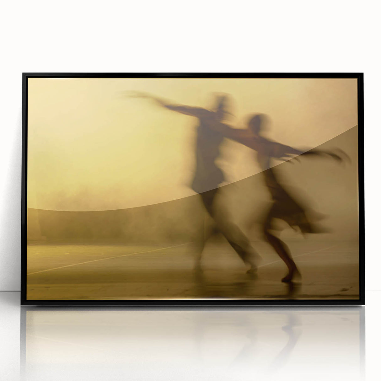 Expressive Dancers in Motion – Emotive Modern Figure Wall Art