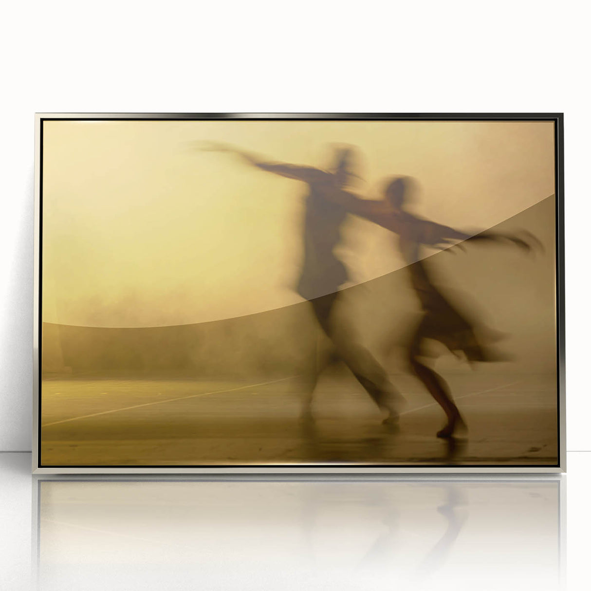 Expressive Dancers in Motion – Emotive Modern Figure Wall Art